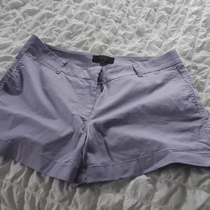 J Crew Chino shorts, lavender, size 10
